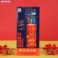 89016  HỘP PHÁO HOA BONG BÓNG XÀ BÔNG + 1 BÌNH, CÓ SẠC USB   Bubble Machine