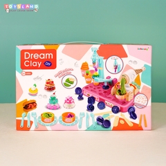 SET ĐẤT SÉT LÀM BÁNH SINH NHẬT, MÌ, HAMBUGER + MÁY ÉP | 677-3