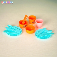 SET ĐẤT SÉT LÀM BÁNH SINH NHẬT, MÌ, HAMBUGER + MÁY ÉP | 677-3