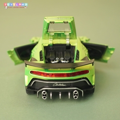 F88K32N-B/TL HỘP XE HƠI SẮT MÔ HÌNH PIN NÚT NHẠC ĐÈN - GREEN