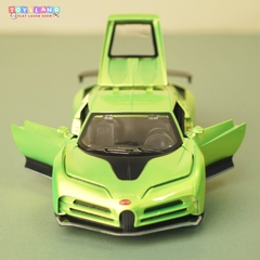 F88K32N-B/TL HỘP XE HƠI SẮT MÔ HÌNH PIN NÚT NHẠC ĐÈN - GREEN