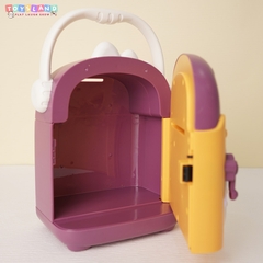 7806A HỘP MÁY RÚT TIỀN ATM PIN KHỦNG LONG ĐEO HEADPHONE (VÂN TAY) Dinosaur 7806-A - XANH LÁ