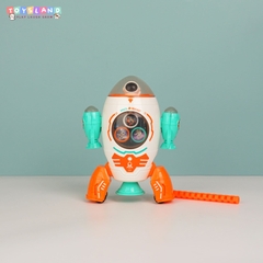 LỒNG ĐÈN TRUNG THU PIN HÌNH TÀU VŨ TRỤ | 175