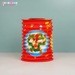 LỒNG ĐÈN TRUNG THU GIẤY | ĐỎ | _03LDTSL