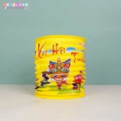 LỒNG ĐÈN TRUNG THU GIẤY | VÀNG | _03LDTSL