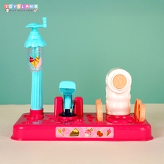SET ĐẤT SÉT LÀM BÁNH SINH NHẬT, MÌ, HAMBUGER + MÁY ÉP | 677-3