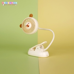 QUẠT TÍCH ĐIỆN KẸP SÁCH | TRẮNG | MLS6153K