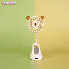 QUẠT TÍCH ĐIỆN KẸP SÁCH | TRẮNG | MLS6153K