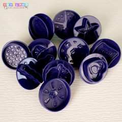 SET ĐẤT SÉT LÀM BÁNH SINH NHẬT, MÌ, HAMBUGER + MÁY ÉP | 677-3