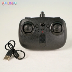Y19  HỘP MÁY BAY DRONE ĐIỀU KHIỂN TRÊN KHÔNG 4 CÁNH QUẠT, CÓ SẠC USB - XANH DƯƠNG