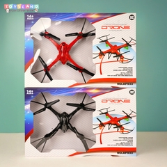 AF933  HỘP MÁY BAY DRONE ĐIỀU KHIỂN TRÊN KHÔNG 4 CÁNH QUẠT, SẠC USB - ĐỎ