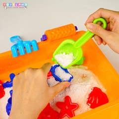 JL21001I  HỘP ĐẤT SÉT CÁT NẶN 2 TÚI 600G THÚ BIỂN
