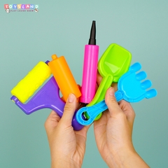 JL11007C  HỘP ĐẤT SÉT CÁT NẶN 2 TÚI 600G TRÁI CÂY