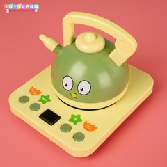 _0217 HỘP BẾP ĐIỆN PIN, NỒI, ẤM, CHẢO 19 MIẾNG  0217L