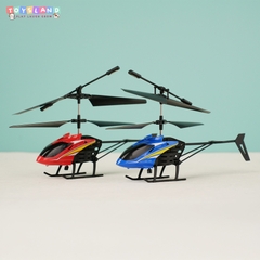 F770  HỘP MÁY BAY TRỰC THĂNG NHỰA ĐIỀU KHIỂN TRÊN KHÔNG, 2 TẦNG - XANH DƯƠNG
