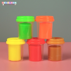 6858G  HỘP ĐẤT SÉT LÀM BÁNH + KHUÔN ẾCH + 5 HŨ