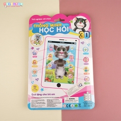 3456 VỈ IPAD MÈO TOM PIN Thông minh học hỏi - HỒNG