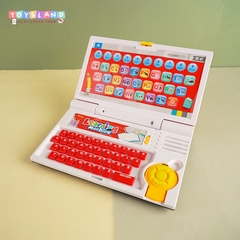 GS20931E HỘP LAPTOP PIN NHẠC ĐÈN - ĐỎ