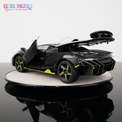 114-3A  HỘP XE HƠI LAMBORGHINI MỞ CỬA, MỞ CỐP ĐIỀU KHIỂN 7 ĐỘNG TÁC, CÓ SẠC, TL 1:14