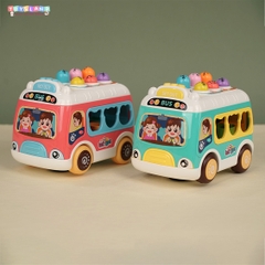 _0922  HỘP ĐẬP CHUỘT PIN XE BUS - Xanh Lá