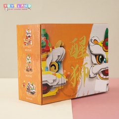 P1182  HỘP LOGO RÁP MÚA LÂN ĐỨNG GHẾ 1468 MIẾNG