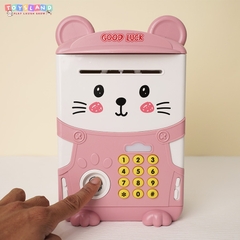 6708  HỘP MÁY RÚT TIỀN ATM PIN CHUỘT VÂN TAY   LSB6708 - HỒNG