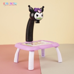 316B  HỘP BÀN BẢNG XÓA ĐÈN PIN SANRIO CHIẾU HÌNH CÓ CHÂN + VIẾT MÀU