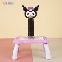 316B  HỘP BÀN BẢNG XÓA ĐÈN PIN SANRIO CHIẾU HÌNH CÓ CHÂN + VIẾT MÀU