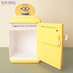 YHD3002  HỘP MÁY RÚT TIỀN ATM PIN DOREMON, MÈO KITTY (VÂN TAY)   YHD-3002 - MINION