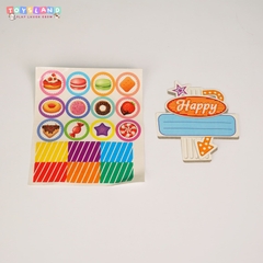 SET ĐẤT SÉT LÀM BÁNH KEM | 8500A