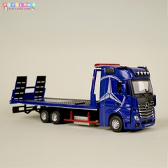 53522-39 HỘP XE MÔ HÌNH XE TẢI VẬN CHUYỂN XE SẮT TRỚN PIN NÚT ĐÈN TL 1:24 - HỒNG