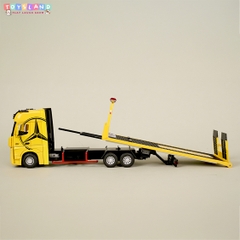53522-39 HỘP XE MÔ HÌNH XE TẢI VẬN CHUYỂN XE SẮT TRỚN PIN NÚT ĐÈN TL 1:24 - HỒNG