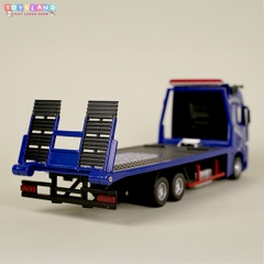53522-39 HỘP XE MÔ HÌNH XE TẢI VẬN CHUYỂN XE SẮT TRỚN PIN NÚT ĐÈN TL 1:24 - HỒNG