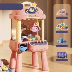 6736/TL2 HỘP MÁY ĐIỀU KHIỂN GẮP THÚ NHỒI BÔNG PIN - PINK