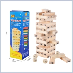 45277  HỘP RÚT GỖ SỐ 54 MIẾNG