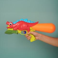 WG-53  TÚI CÂY BẮN NƯỚC KHỦNG LONG (PVC) - ĐỎ