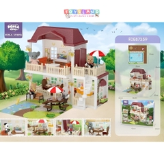 FDE87359  HỘP NỘI THẤT NHÀ GẤU KOALA 213 MIẾNG