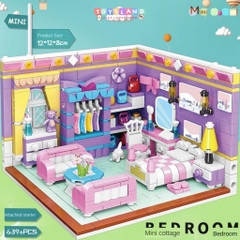 _00874  HỘP LOGO RÁP PHÒNG NGỦ 639 MIẾNG ZHE GAO   Bedroom