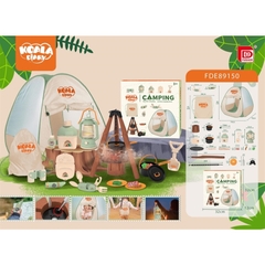 FDE89150  HỘP RÁP LỀU CẮM TRẠI + LÒ THAN