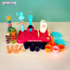 SET ĐẤT SÉT LÀM BÁNH SINH NHẬT, MÌ, HAMBUGER + MÁY ÉP | 677-3