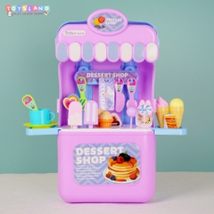 535D-1  HỘP VALI KÉO BẾP QUẦY KEM 3 IN 1