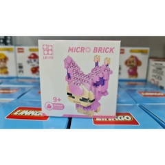 8088A/TL HỘP LOGO RÁP 3D POKEMON (320 MẢNH) Micro Brick