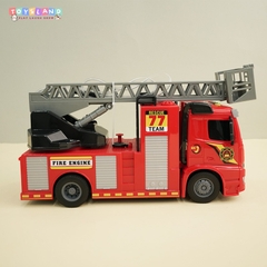 HT9809W  HỘP XE CỨU HỎA THANG PIN PHUN NƯỚC