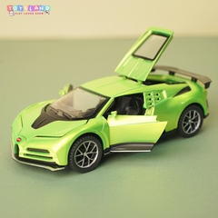 F88K32N-B/TL HỘP XE HƠI SẮT MÔ HÌNH PIN NÚT NHẠC ĐÈN - GREEN