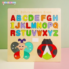 LCL-0432/TL  BẢNG GỖ XẾP HÌNH ĐỦ MẪU - CONTRUNG