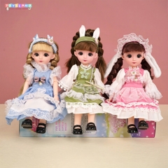 WX195-4 HỘP BABY 1C KHỚP, MẮT THỦY TINH MÁI NGỐ - A