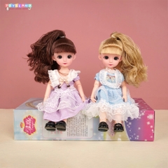 WX195-1 HỘP BABY 1C KHỚP, MẮT THỦY TINH MÁI NGỐ - B