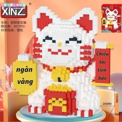 7028  HỘP LOGO RÁP MÈO THẦN TÀI 3012 MIẾNG