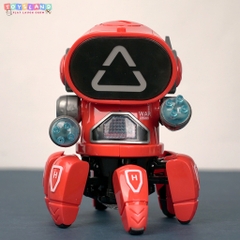ZR142-7  HỘP ROBO PIN NHẠC ĐÈN NHẢY DANCING   Squios Game