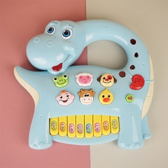 NO-6602 HỘP ĐÀN ORGAN KHỦNG LONG PIN - XANH DƯƠNG